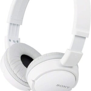 Sony MDR-ZX110A On Ear Stereo Wired Headphones (White), Without Mic