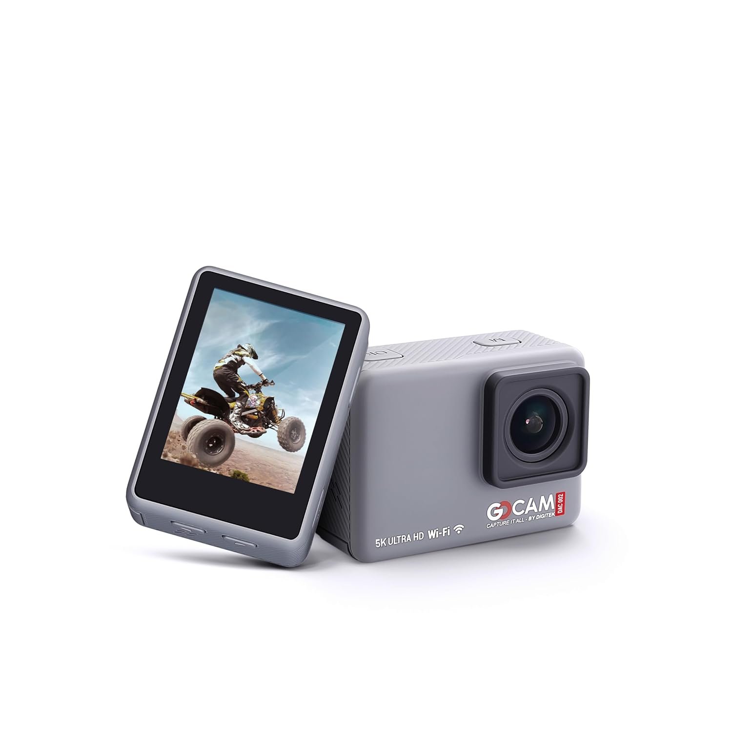 Digitek DAC 002 5K Ultra HD Action Camera - 24MP, 100ft Waterproof