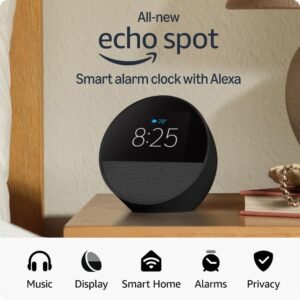 Amazon Echo Spot (latest model), Smart alarm clock