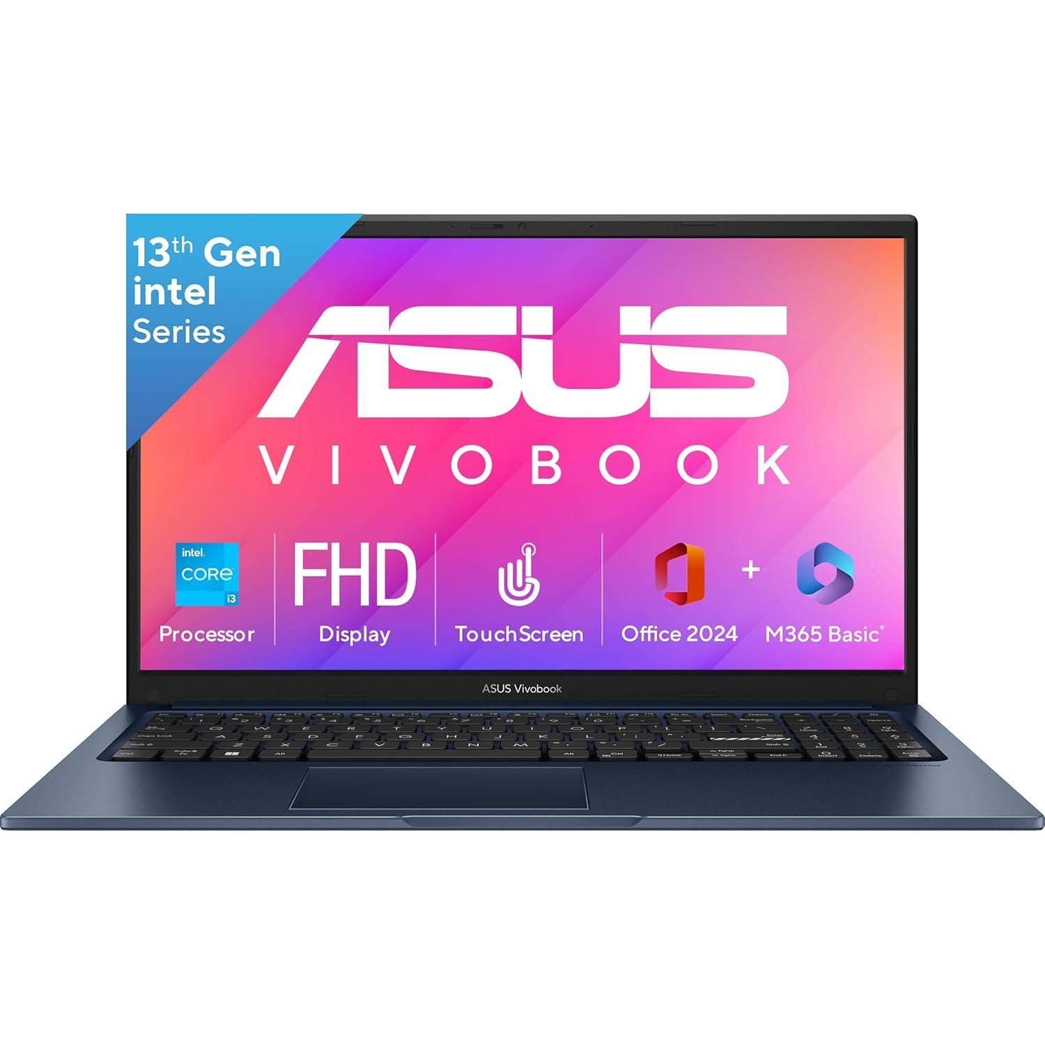 ASUS Vivobook 15, Intel Core i3 13th Gen 1315U, 16GB RAM, 512GB SSD